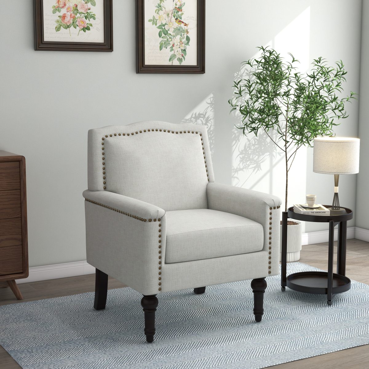 Enoks Upholstered Armchair - Image 2