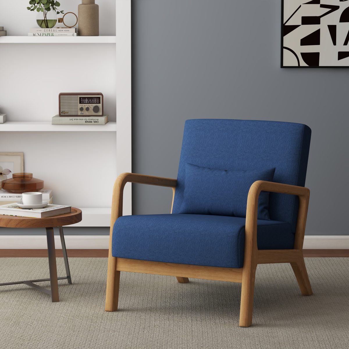 Allissa Velvet Armchair - Image 3