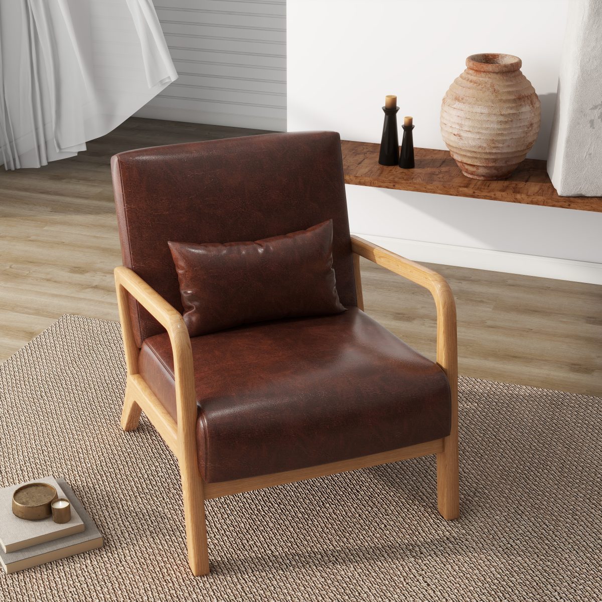 Allissa Velvet Armchair - Image 8