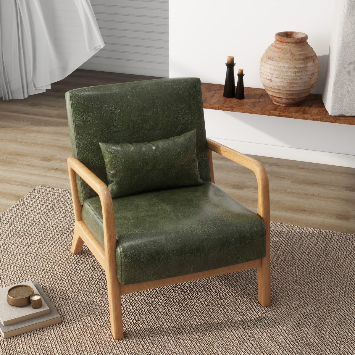 Allissa Velvet Armchair - Image 9