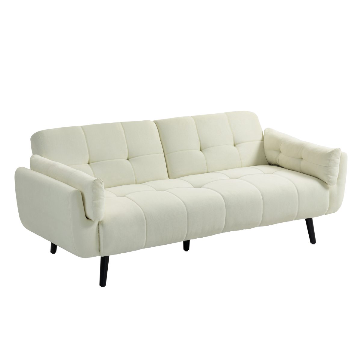 Raducu 74.9'' Flared Arm Convertible Sleeper Sofa - Image 1